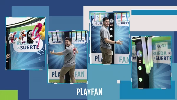 Alquilar máquina de reflejos para coger los palos de Play Fan